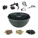 AQUAGARDEN TABLETOP FOUNTAIN KIT GRAY