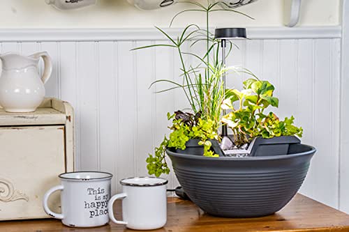AQUAGARDEN TABLETOP FOUNTAIN KIT GRAY