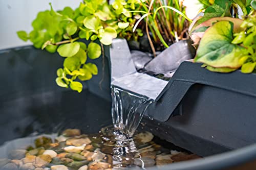 AQUAGARDEN TABLETOP FOUNTAIN KIT GRAY