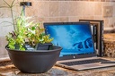AQUAGARDEN TABLETOP FOUNTAIN KIT GRAY