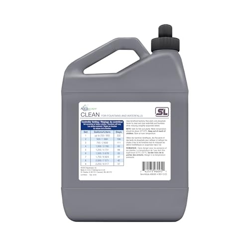 CLEAN FOR FOUNTAINS AND WATERFALLS SL - 32 OZ / 946 ML