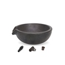 SPILLWAY BOWL - IRON ORE - 19" DIA (49 CM)