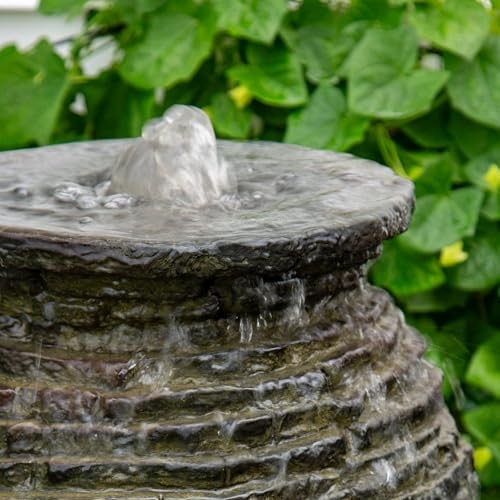 STACKED SLATE URN - 24" H (61 CM)