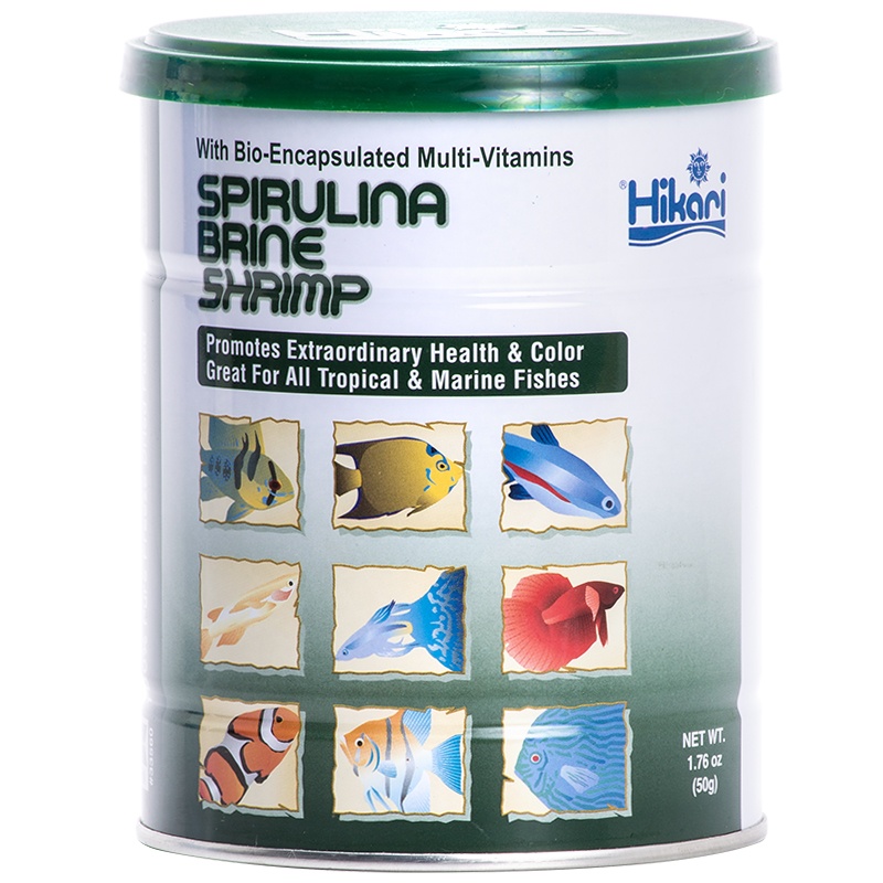 FD SPIRULINA BRINE SHRIMP 1.76 OZ.