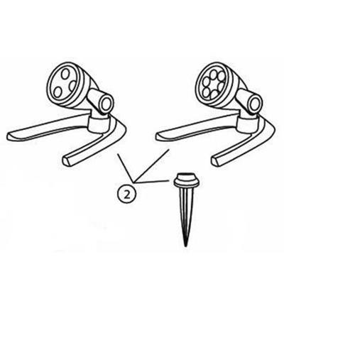 3-WATT / 6-WATT SPOTLIGHT (G2) MOUNTING KIT