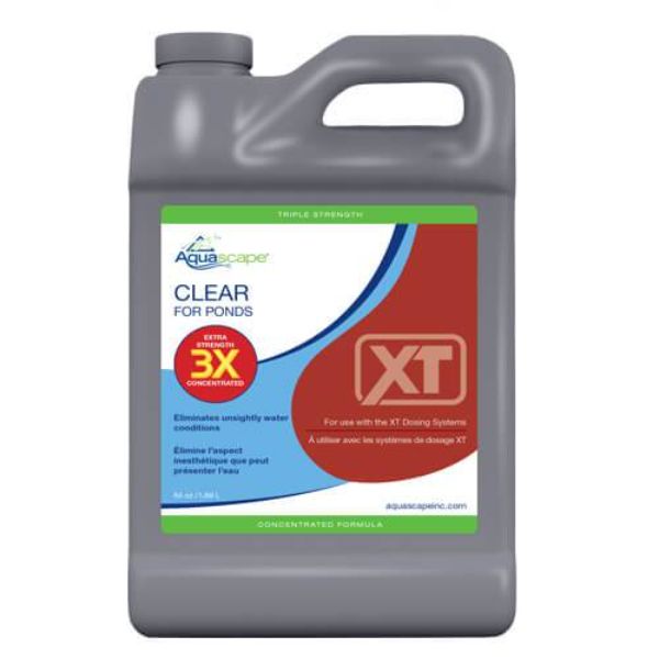 3X CLEAR FOR PONDS XT - 64 OZ / 1.89 L