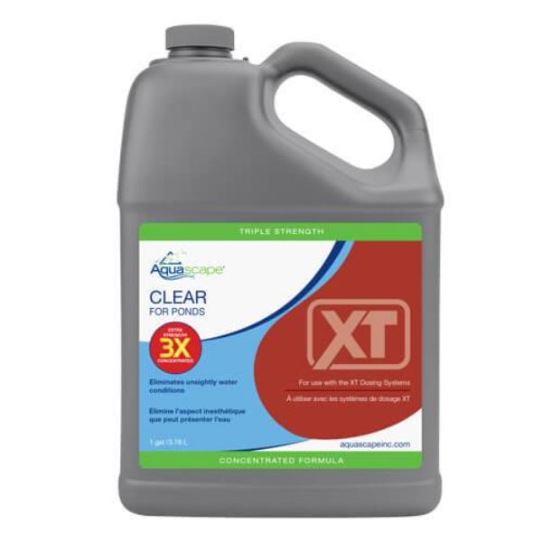 3X CLEAR FOR PONDS XT - 1 GAL / 3.78 L