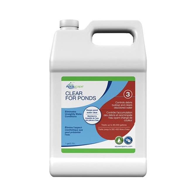 CLEAR FOR PONDS - 1 GAL / 3.78 L
