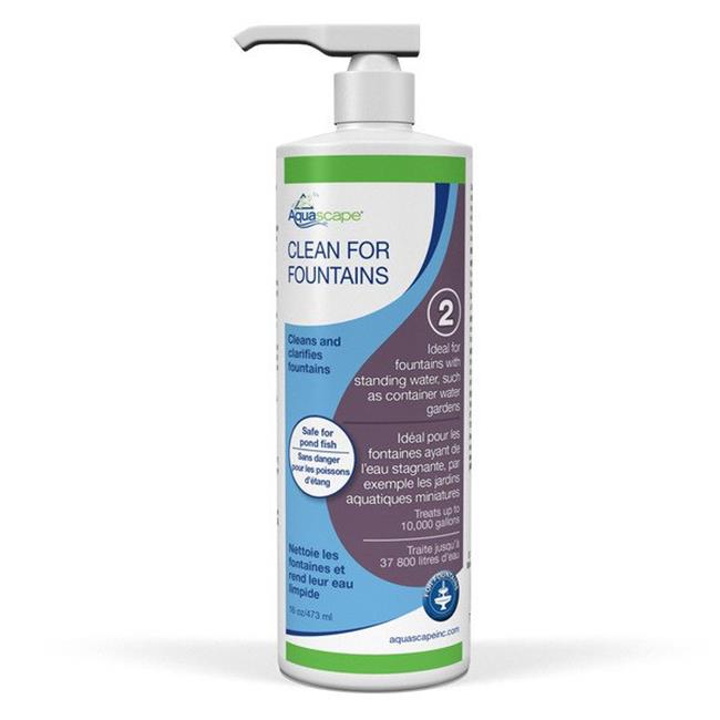 CLEAN FOR FOUNTAINS AND WATERFALLS 16 OZ / 473 ML
