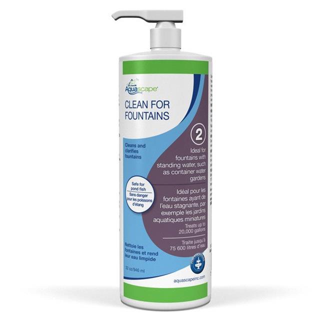 CLEAN FOR FOUNTAINS AND WATERFALLS - 32 OZ / 946 ML