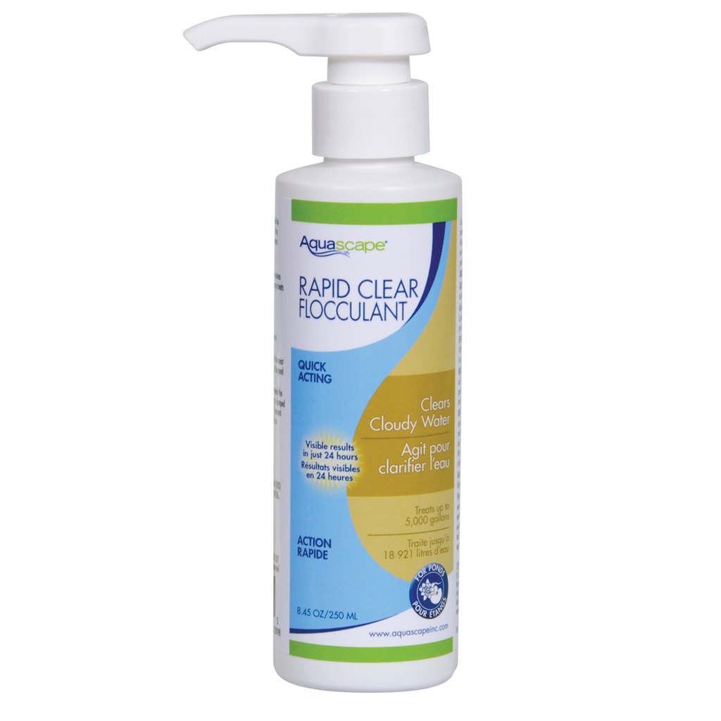 RAPID CLEAR FLOCCULANT - 8 OZ / 236 ML