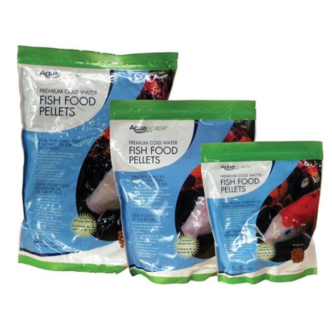 PREMIUM COLD WATER FISH FOOD-LARGE PELLETS - 44 LB / 20 KG