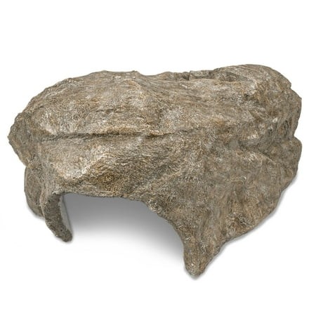 FAUX ROCK FISH CAVE - 30" L X 18" W (76 X 46 CM)
