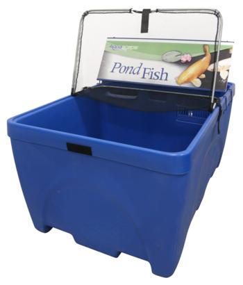 FISH RETAILING SYSTEM HINGED NET