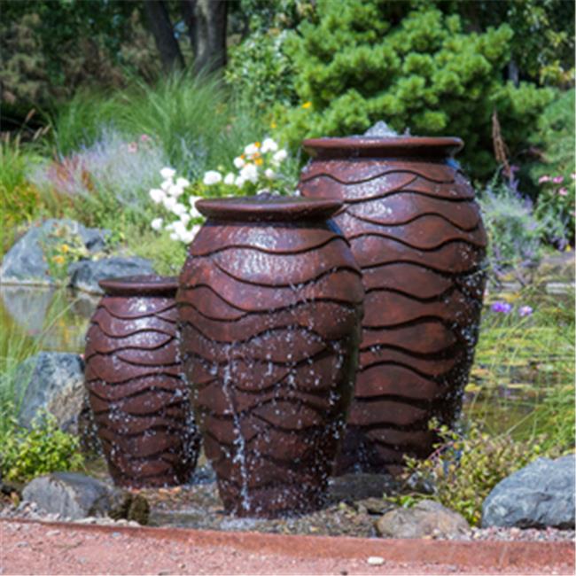 SCALLOPED URN - 32" H (81 CM)