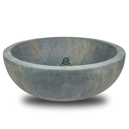 SPILLWAY BASIN - PATINA - 21" DIA (52 CM)
