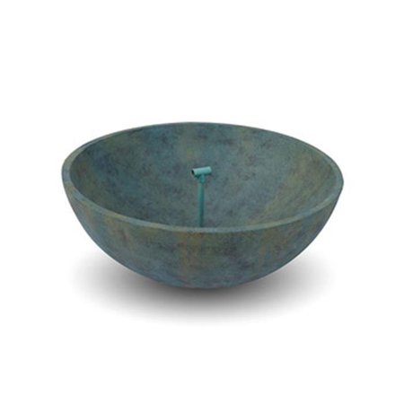 SPILLWAY BASIN - PATINA - 40" DIA (102 CM)