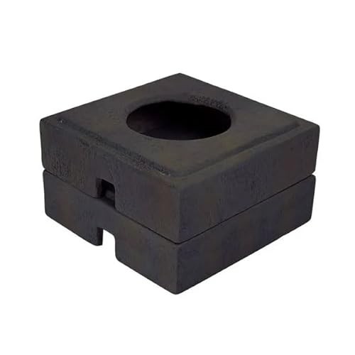 SPILLWAY BOWL STAND - IRON ORE - 4" H (10 CM) - 2-PACK