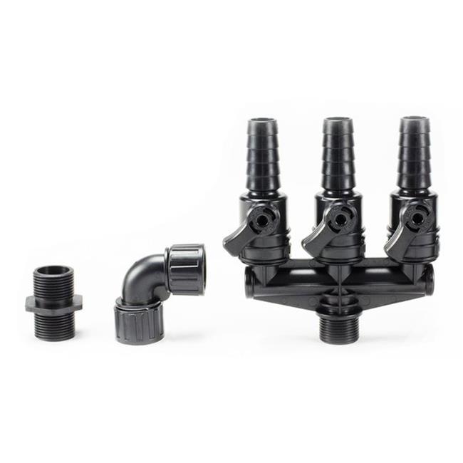 VALVE 3-WAY 3/4" MPT X 3/4" BARB