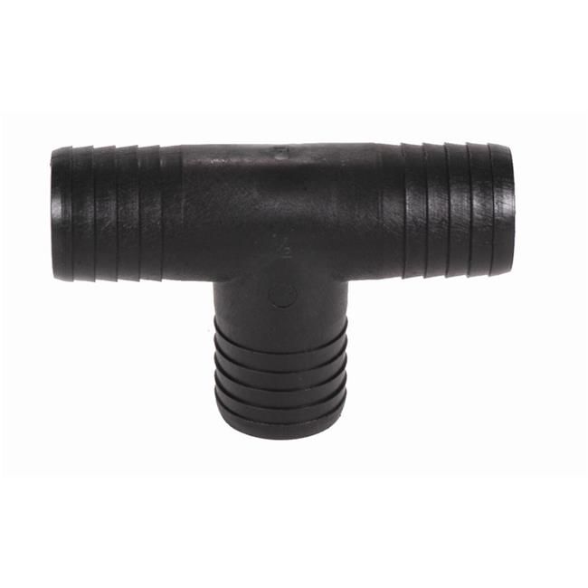 TEE 3/4" BARB X 1/2" BARB
