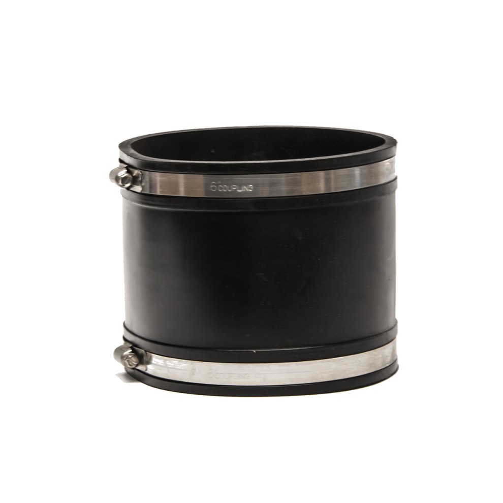 Straight connector 6"