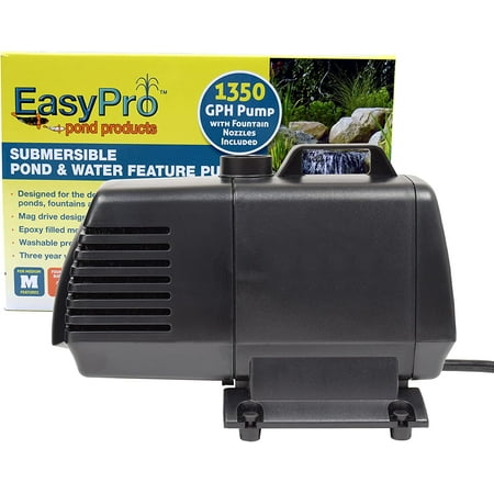 [EP1350] 1350 GPH Sub.Mag Drive w/ Volcano, Waterbell, Dbl Volcano, Foam Jet