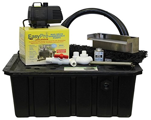 [HB11KB] Vianti Falls - 11" Spillway kit w/ Blue LED; includes basin, pump, spillway, plumbing