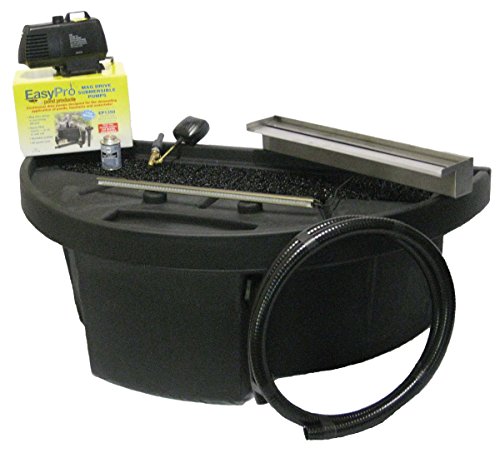 [HB23KB] Vianti Falls - 23" Spillway kit w/ Blue LED; includes basin, pump, spillway, plumbing