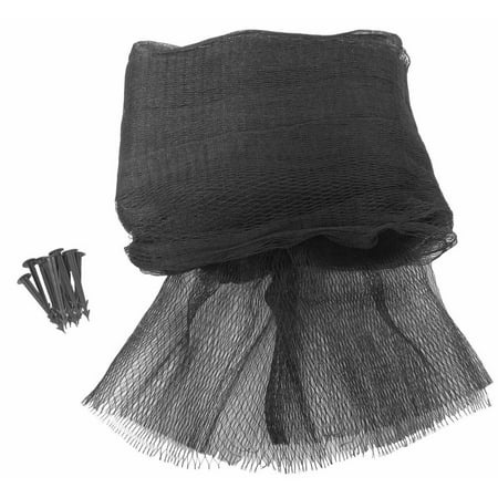 [NP2020] 3/4" / 20' X 20'  Prepackaged Premium Pond Cover Netting, includes 8 stakes
