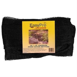 [NP2030] 3/4" / 20' X 30'  Prepackaged Premium Pond Cover Netting, includes 10 stakes