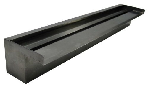 [SSS647] Vianti Falls Spillway, 47.5" wide, 6" lip, dual 1" fpt inlet, 2400gph recommended