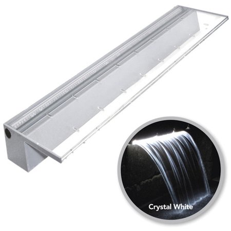 [73885] 12" COLORFALLS - CRYSTAL WHITE