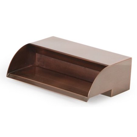 [73855] 12" COPPER FINISH SPILLWAY