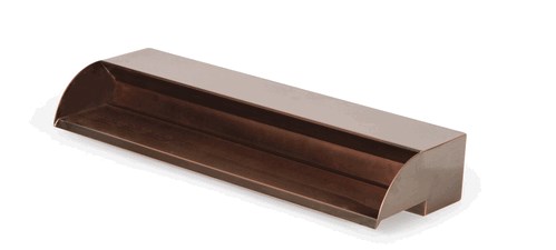 [73857] 36" COPPER FINISH SPILLWAY