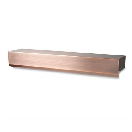 [73876] 24" COPPER FINISH WATERWALL SPILLWAY