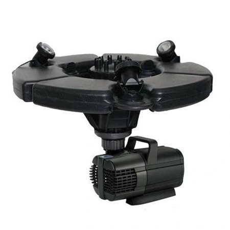 [45393] OASE 1/2 HP FLOATING FOUNTAIN WITH LIGHTS