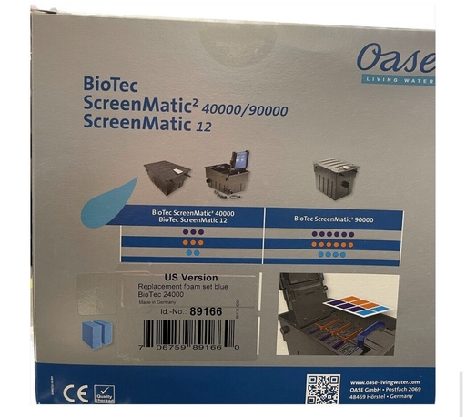 [89166] OASE BIOTEC 24000 FILTER FOAM -BLUE-