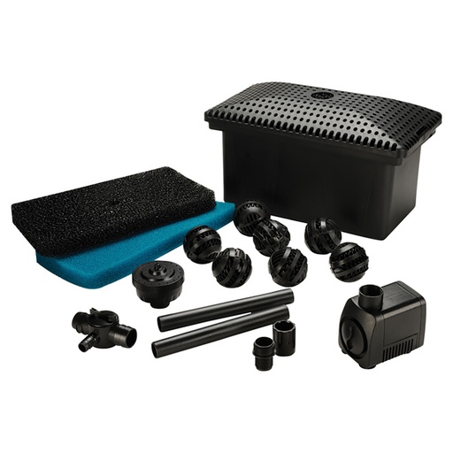 [52734] COMPLETE FILTER KIT WITH PUMP UP TO 500 GALLONS