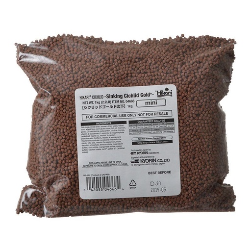 [4666] SINKING CICHLID GOLD® Mini 2.2 LB.