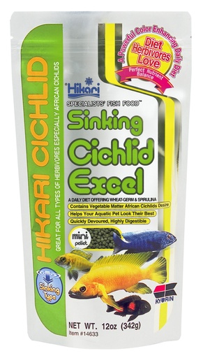 [14620] SINKING CICHLID EXCEL® Mini 3.5 Oz