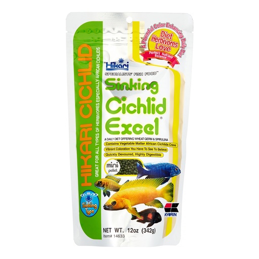 [14633] SINKING CICHLID EXCEL® Mini 12 Oz