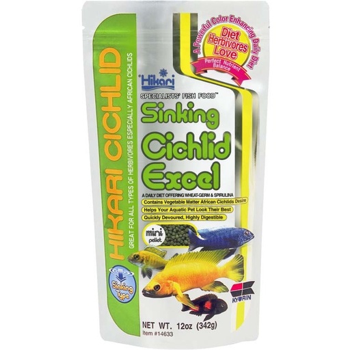 [14666] SINKING CICHLID EXCEL® Mini 2.2 LB.