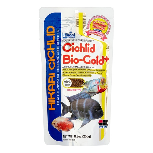 [15228] CICHLID ®BIO-GOLD+ Mini  8.8 OZ.