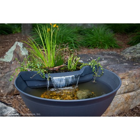 [78333] AQUAGARDEN MINI POND KIT - STEEL GRAY