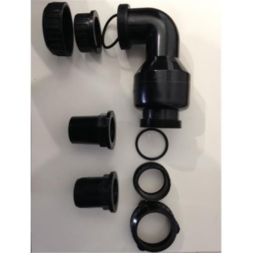 [29650] CHECK VALVE DUAL UNION 1.0 - 2" - O-RING