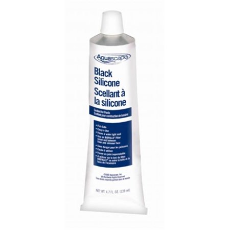 [22010] SILICONE SEALANT-BLACK - 4.7 OZ / 139 ML