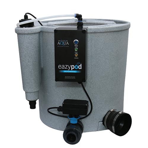 [EAZYPODAUTO] (Grey) Evolution Aqua Eazy (Easy) Pod 'Automatic' System Pond and Koi Filter System