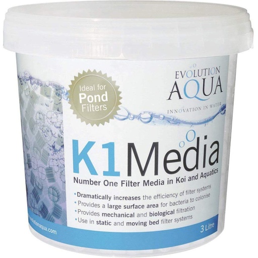 [MEDIA3L] Evolution Aqua Pond Kalnes K1 Media - 3L