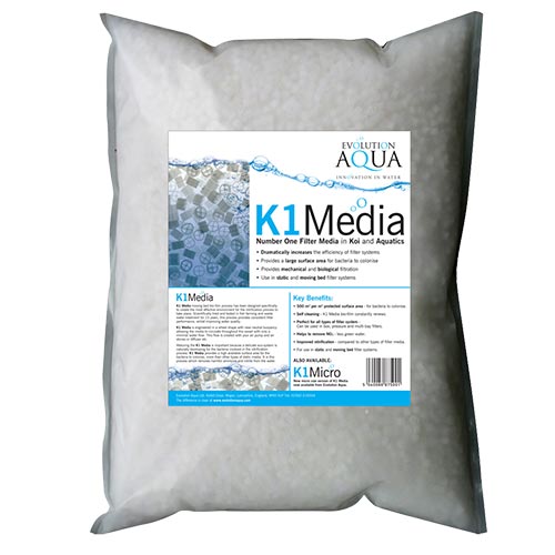 [MEDIA50L] Evolution Aqua K1 Biological Filter Media - 50 Liters