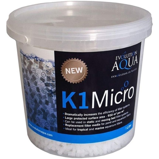 [K1MICRO1L] Evolution Aqua Pond Kalnes K1 Micro Media - 1L